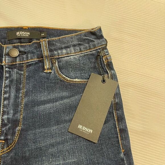 NWT Hudson Barbara Super Skinny Denim Jeans Size 24 New - Picture 7 of 12
